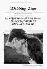Einladungskarte Hochzeit Wedding Time A6 Klappkarte hoch weiss