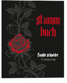 Stammbuch A4 "Red Rose"