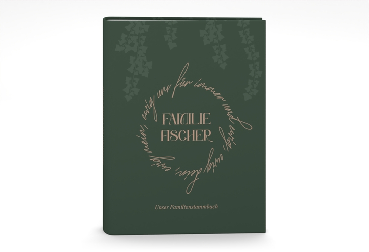 Stammbuch A5 Efeugrün Stammbuch A5 im Fantasy-Elfen-Design mit Efeu