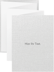 Blanko Leporello Leporello weiss