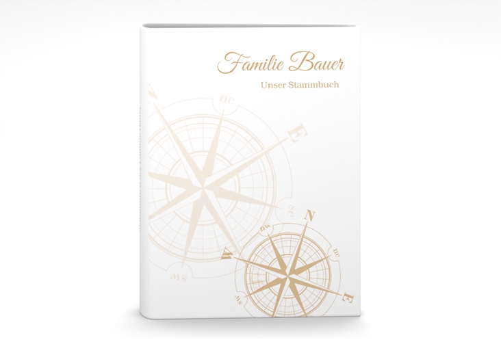 Stammbuch A5 Windrose Stammbuch A5 beige