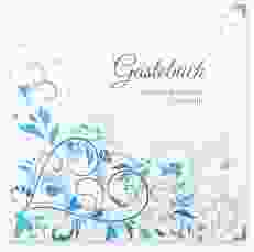 Gästebuch Selection Hochzeit Lilly Leinen-Hardcover blau