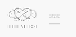 Hochzeitseinladung Infinity Wickelfalzkarte + Banderole lila