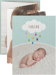 Foto-Leporello Baby Himmlisch Leporello mint