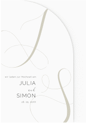 Hochzeitseinladung "Eheschließung"