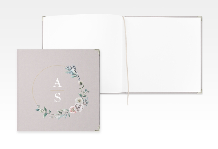 Gästebuch Selection Hochzeit Symphonie Leinen-Hardcover rosa