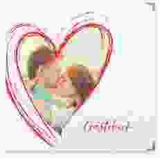 Gästebuch Selection Hochzeit Liebe Leinen-Hardcover rot