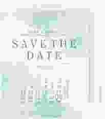 Save the Date-Kalenderblatt "Blush"
