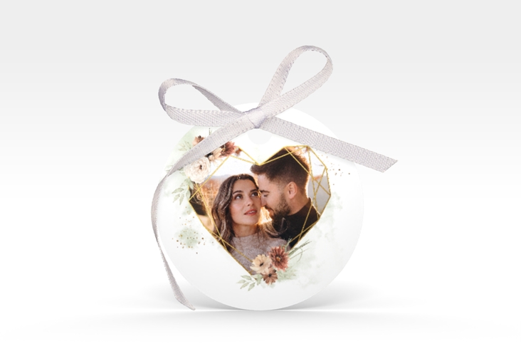 Geschenkanhänger Hochzeit Odeur Geschenkanhänger, rund