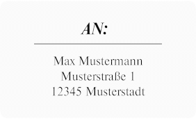 Empfängeretikett Hochzeit "Wedding Time"