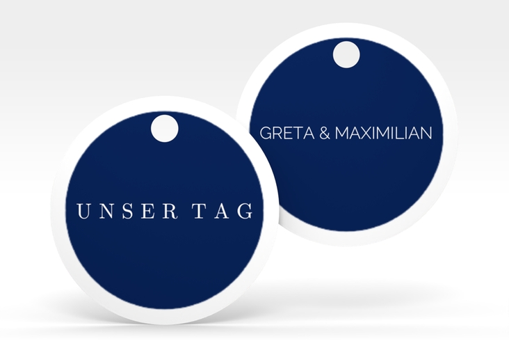 Geschenkanhänger Hochzeit Simply Geschenkanhänger, rund