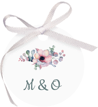 Klick: Details zu Geschenkanhänger Hochzeit "Herzgold" anzeigen Geschenkanhänger Hochzeit Herzgold Geschenkanhänger, rund weiss