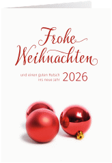 Klick: Details zu Business-Weihnachtskarte "Weihnachtswunsch" anzeigen Business-Weihnachtskarte "Weihnachtswunsch"