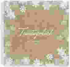 Trautagebuch Hochzeit Snowfall Trautagebuch Hochzeit kraftpapier mit Schneeflocken für Winterhochzeit