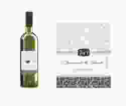 Etichette vino matrimonio collezione Latina Etikett Weinflasche 4er Set rot