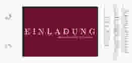 Hochzeitseinladung "Simply"