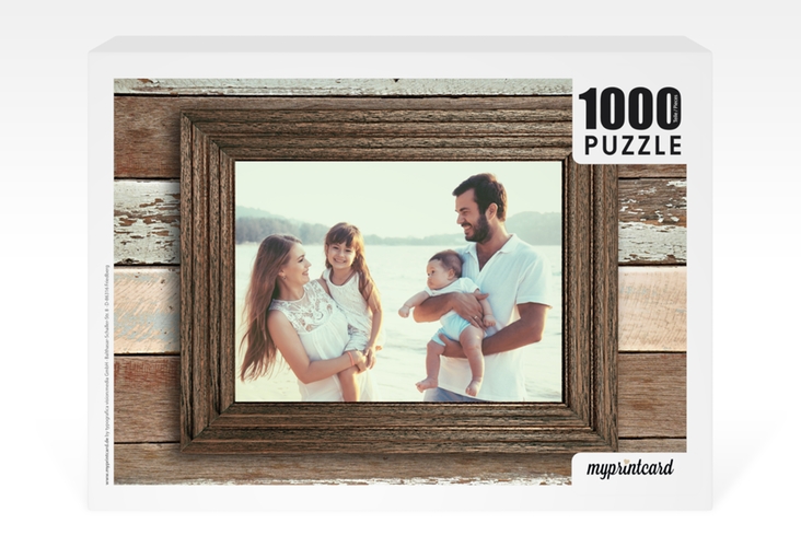 Fotopuzzle 1000 Teile Bilderrahmen 1000 Teile braun