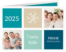 Weihnachtskarte "Weihnachtsabend"