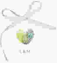 Geschenkanhänger Hochzeit Fingerprint Geschenkanhänger, rund gruen schlicht mit Fingerabdruck-Motiv