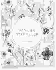 Stammbuch A4 Chinoiserie floral Stammbuch A4 beige