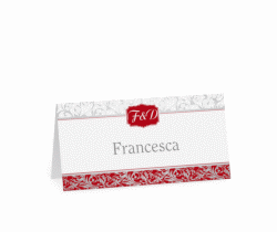 Klick: Details zu Segnaposti matrimonio collezione Latina anzeigen Segnaposti matrimonio collezione Latina Tischkarten marrone