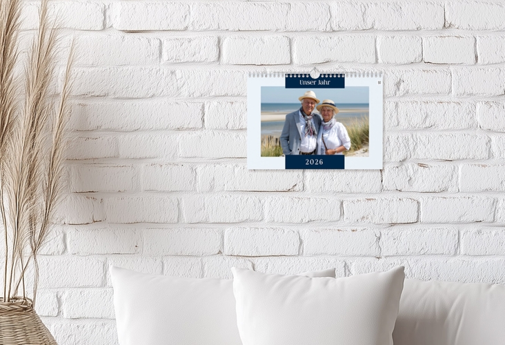 Wandkalender A4 Querformat Gezeiten A4 quer