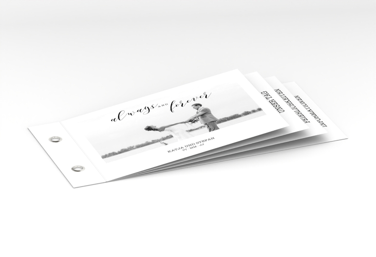 Hochzeitseinladung Photoframe Booklet