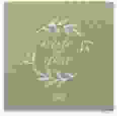 Gästebuch Selection Hochzeit "Naturelove" Leinen-Hardcover weiss