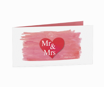 Klick: Details zu Ringraziamenti matrimonio collezione Fuerteventura anzeigen Ringraziamenti matrimonio collezione Fuerteventura DIN lang Klappkarte rosa
