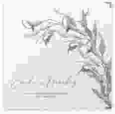 Gästebuch Selection Hochzeit Eucalyptus Green Leinen-Hardcover weiss