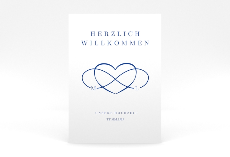 Willkommensschild Poster "Infinity" 50 x 70 cm Poster