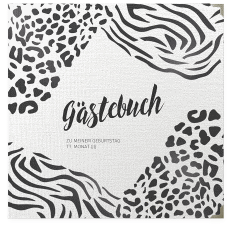 Gästebuch Selection Geburtstag "Wild"