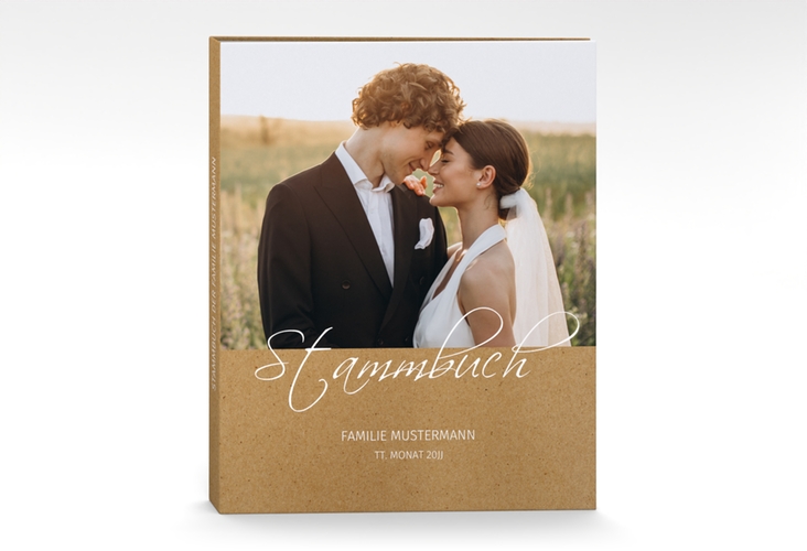 Stammbuch A4 Big Picture Stammbuch A4 mit Foto des Brautpaars