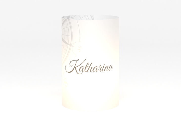 Windlicht Hochzeit Windrose Windlicht grau