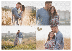 Klick: Details zu Fotopuzzle 1000 Teile "Liebling" anzeigen Fotopuzzle 1000 Teile Liebling 1000 Teile weiss