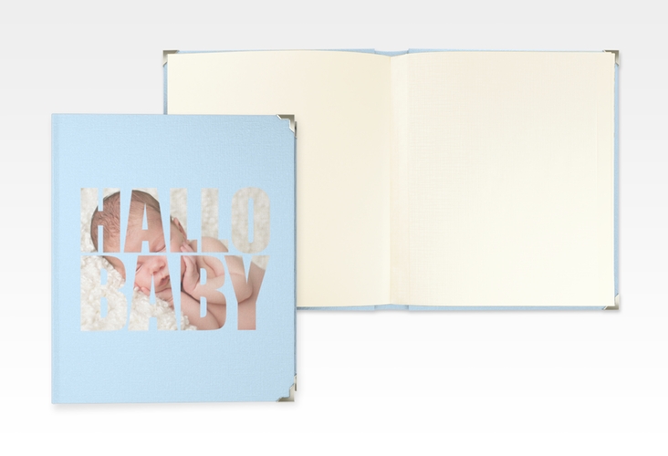 Baby Fotoalbum Wunderlich 21 x 25 cm blau