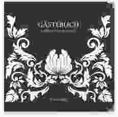 Gästebuch Selection Hochzeit Royal Leinen-Hardcover schwarz mit barockem Blumen-Ornament