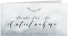 Klick: Details zu Danksagungskarte Trauer "Horizont" anzeigen Danksagungskarte Trauer "Horizont"