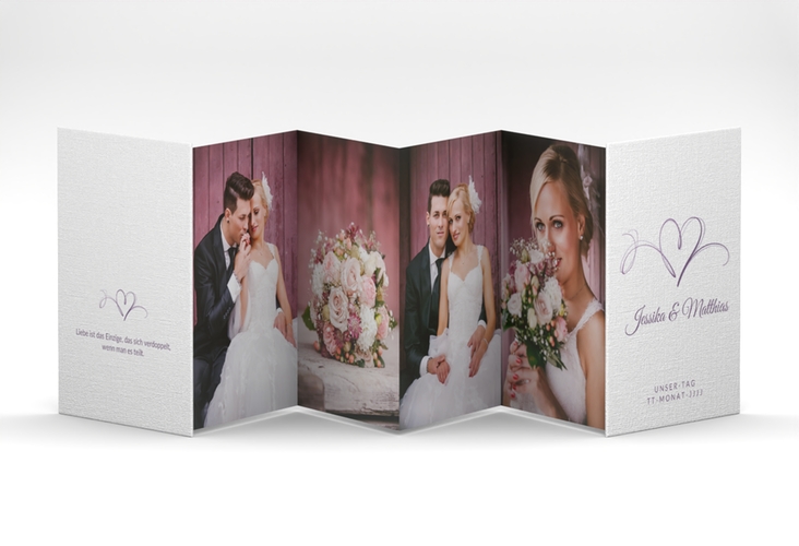 Foto-Leporello Hochzeit Envie Leporello