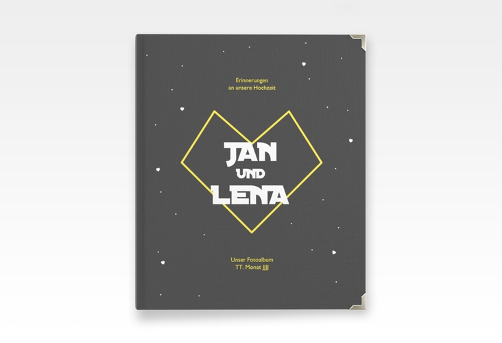 Hochzeitsalbum Starlove 21 x 25 cm mit Sci-Fi-Universum