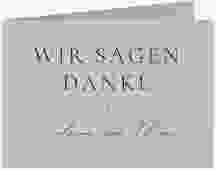 Dankeskarte Hochzeit "Hochzeitsfreude"
