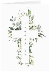 Klick: Details zu Kommunionseinladung "Verdant" anzeigen Kommunionseinladung "Verdant"