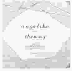 Gästebuch Selection Hochzeit Asymmetry Leinen-Hardcover gruen