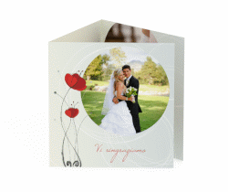 Klick: Details zu Ringraziamenti matrimonio collezione Madrid anzeigen Ringraziamenti matrimonio collezione Madrid Quadr. Karte doppelt argento