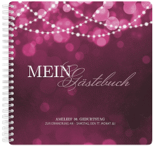 Klick: Details zu Gästebuch Geburtstag "Girlande" anzeigen Gästebuch Geburtstag "Girlande"