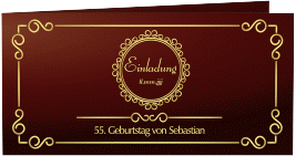 Klick: Details zu Einladung Geburtstag "Bert/Berta" anzeigen Einladung Geburtstag "Bert/Berta"