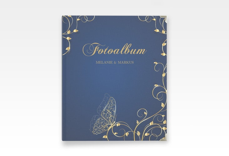 Hochzeitsalbum Eternity 21 x 25 cm blau