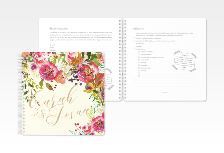 Trautagebuch Hochzeit Flowerbomb Trautagebuch Hochzeit