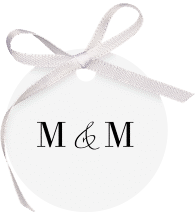 Klick: Details zu Geschenkanhänger Hochzeit "Suits" anzeigen Geschenkanhänger Hochzeit "Suits" Geschenkanhänger, rund schwarz