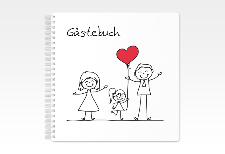 Gästebuch Hochzeit Familia Ringbindung